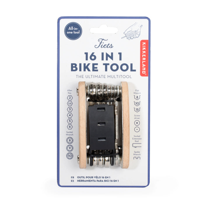 Kikkerland Fiets 16 in 1 Bike Tool