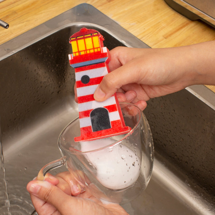 Kikkerland Sail Away! Sponge Set