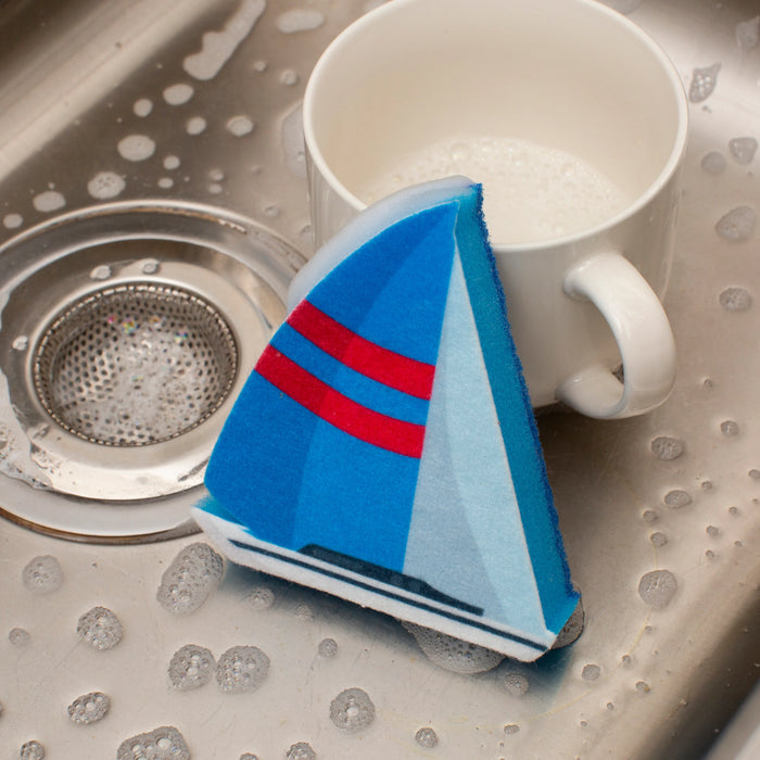 Kikkerland Sail Away! Sponge Set