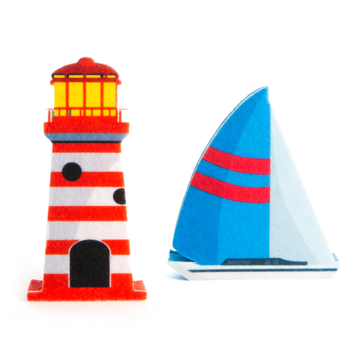 Kikkerland Sail Away! Sponge Set