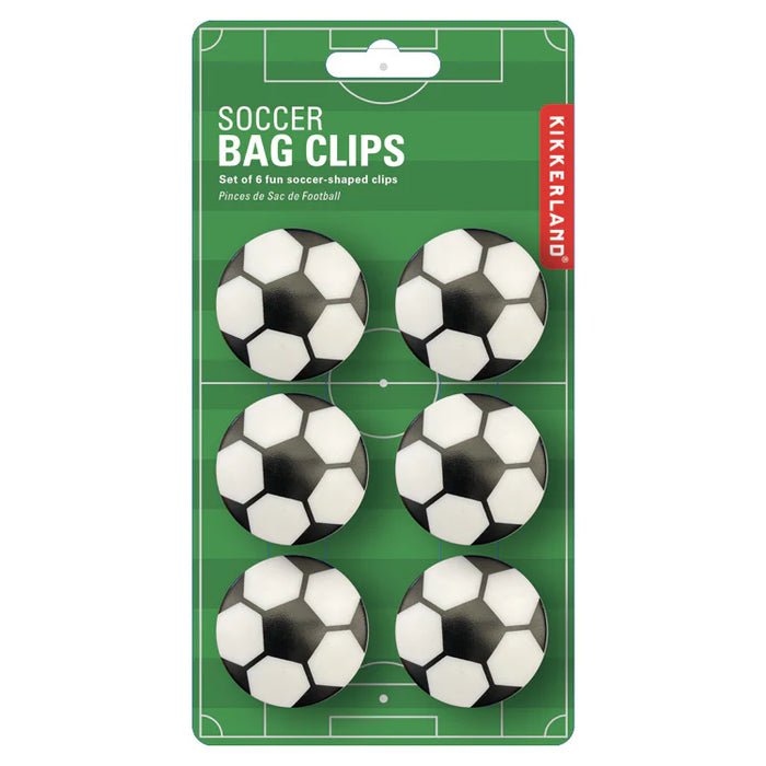 Kikkerland Soccer Bag Clips