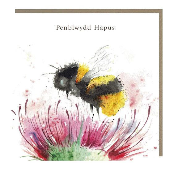 Tracks Publishing 'Penblwydd Hapus (Happy Birthday)' Birthday Card