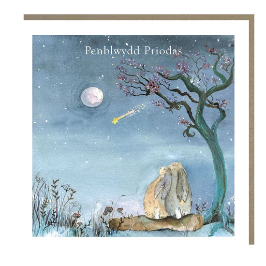 Tracks Publishing 'Penblwydd Priodas (Happy Anniversary)' Birthday Card