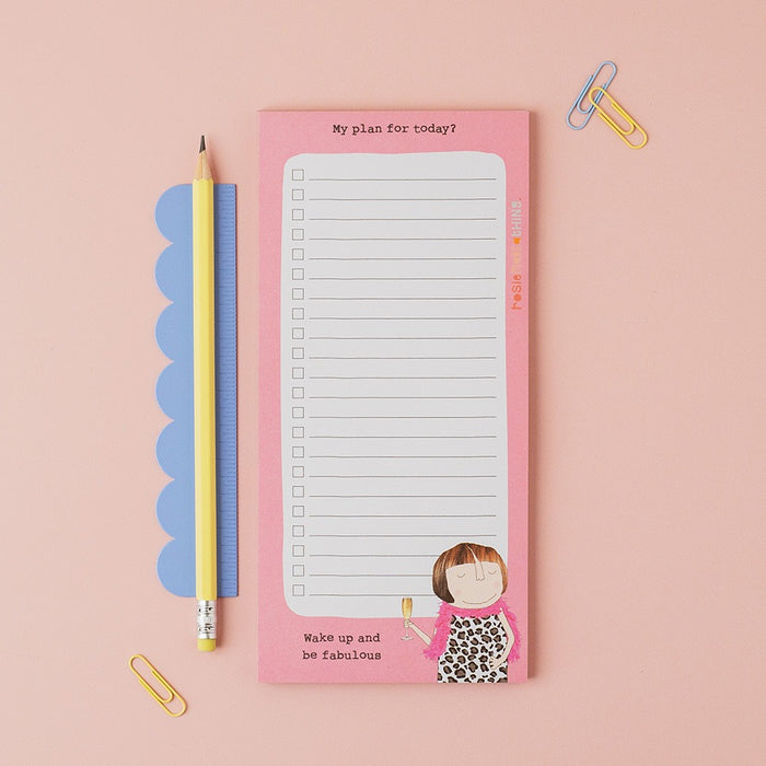 Rosie Made A Thing Listy Jot - Be Fabulous