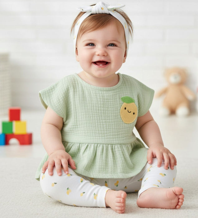Elizabeth Anne Cheesecloth Lemon Set
