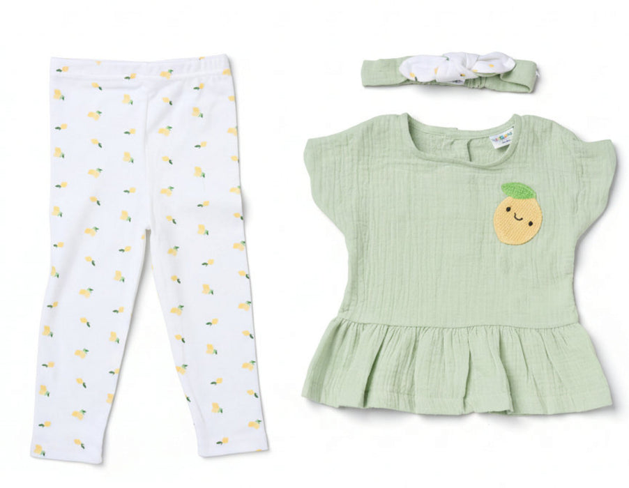 Elizabeth Anne Cheesecloth Lemon Set
