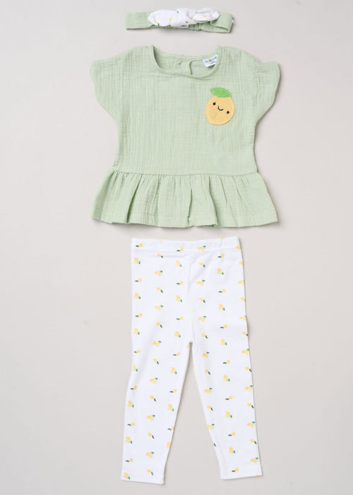Elizabeth Anne Cheesecloth Lemon Set