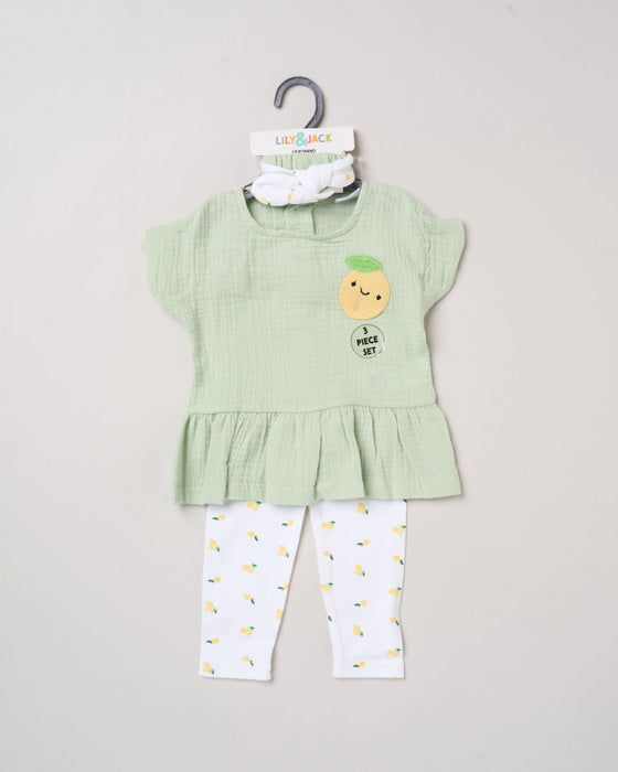 Elizabeth Anne Cheesecloth Lemon Set