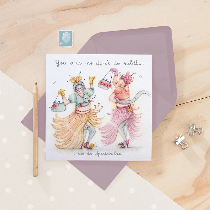 Berni Parker 'We Do Spectacular' Birthday Card
