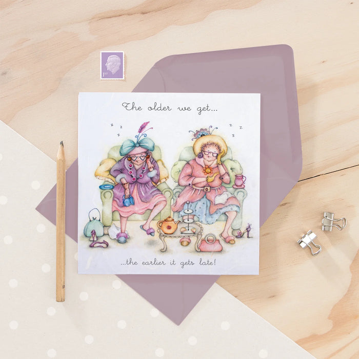 Berni Parker 'The Older We Get' Birthday Card