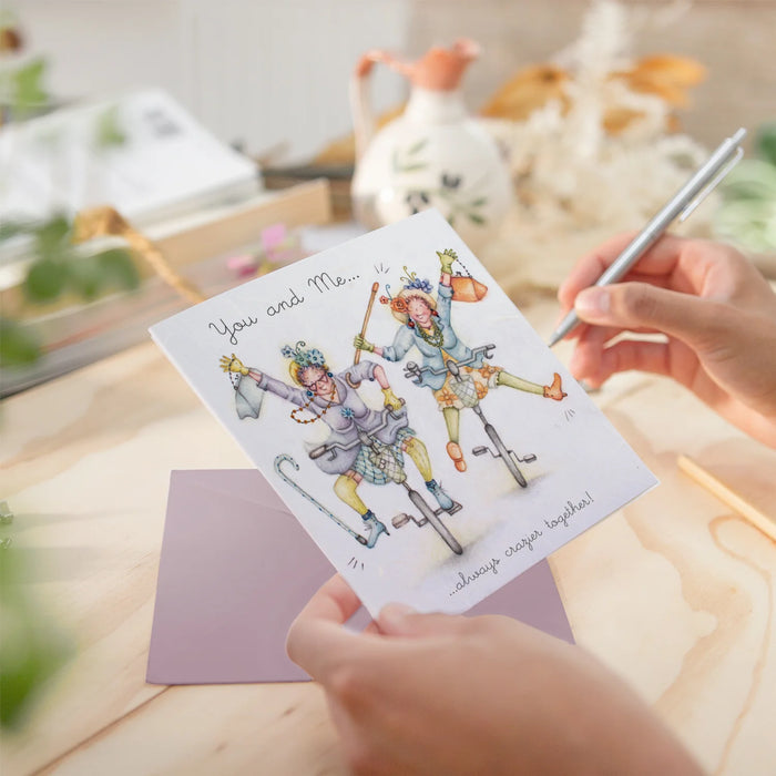 Berni Parker 'Crazier Together' Birthday Card