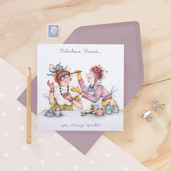 Berni Parker 'Sparkle' Open Card