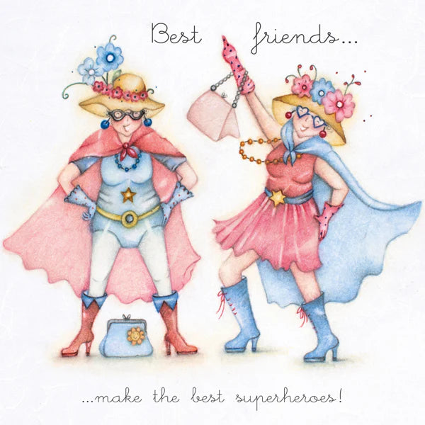 Berni Parker 'Superheroes' Open Card