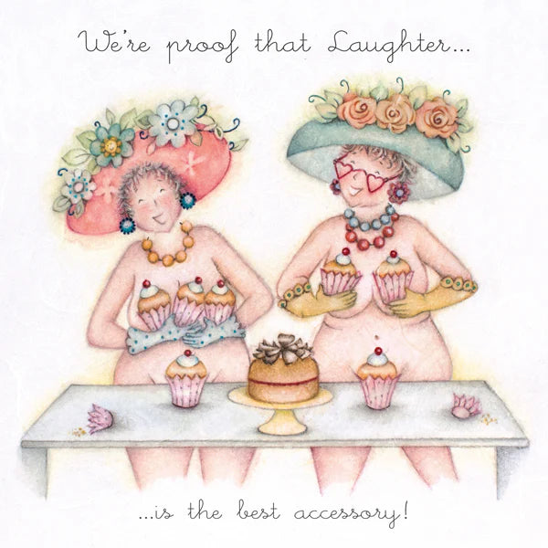 Berni Parker 'Best Accessory' Open Card