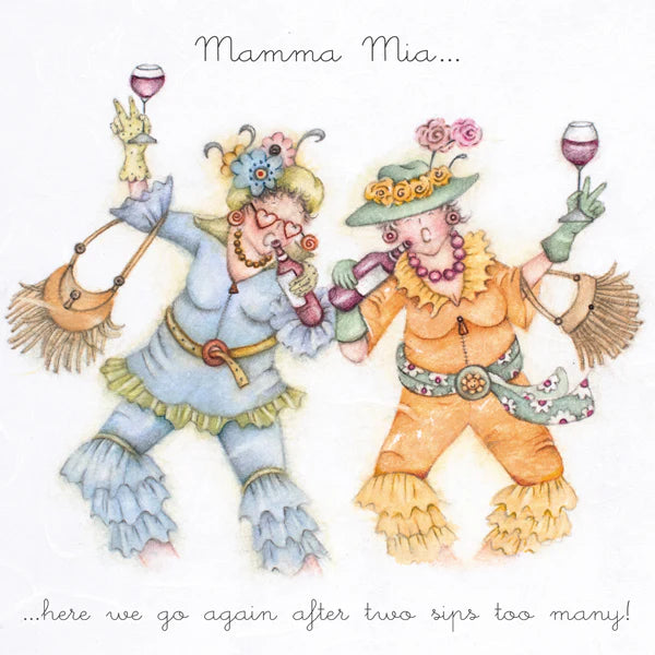 Berni Parker 'Mamma Mia' Open Card