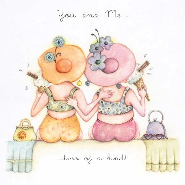 Berni Parker 'Two Of A Kind' Open Card