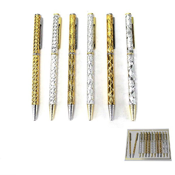 Laser Cut Pen Gold Or Silver
