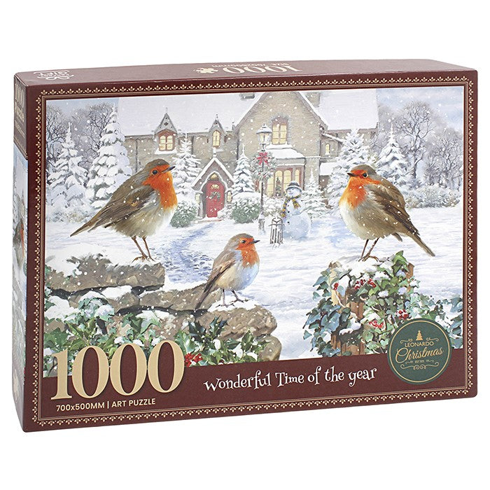 Macneil Wooden Puzzle 1000pcs Robins