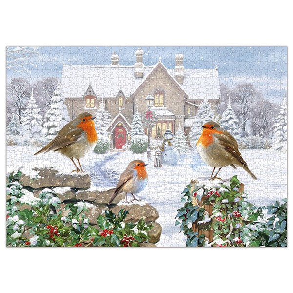 Macneil Wooden Puzzle 1000pcs Robins