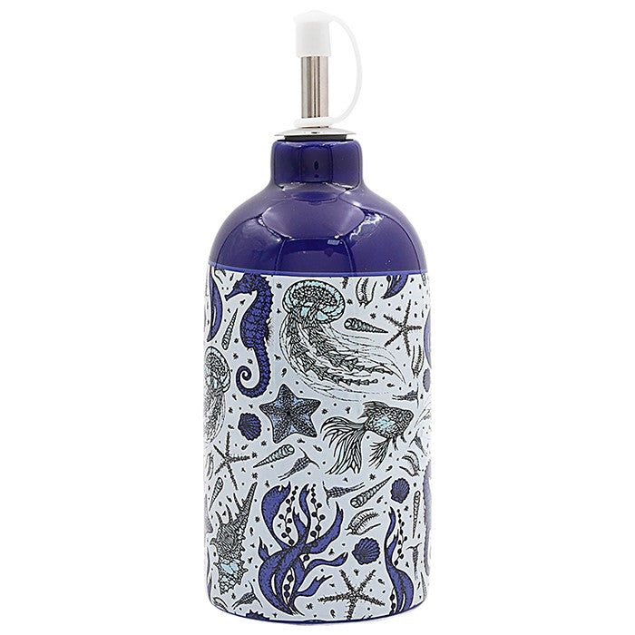 Sealife Ceramics Oil Bottle