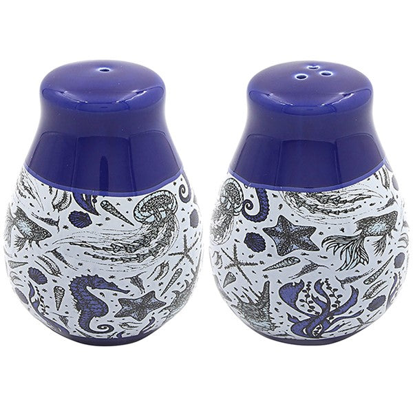 Sealife Ceramic Salt & Pepper Pot