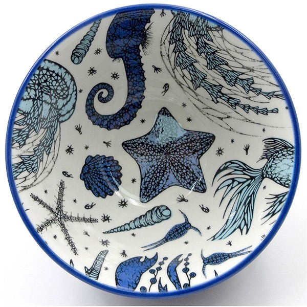 Sealife Ceramic Bowl 4.5"