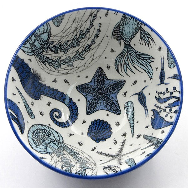 Sealife Ceramic Bowl 5"