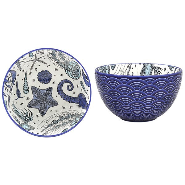 Sealife Ceramic Bowl 5"
