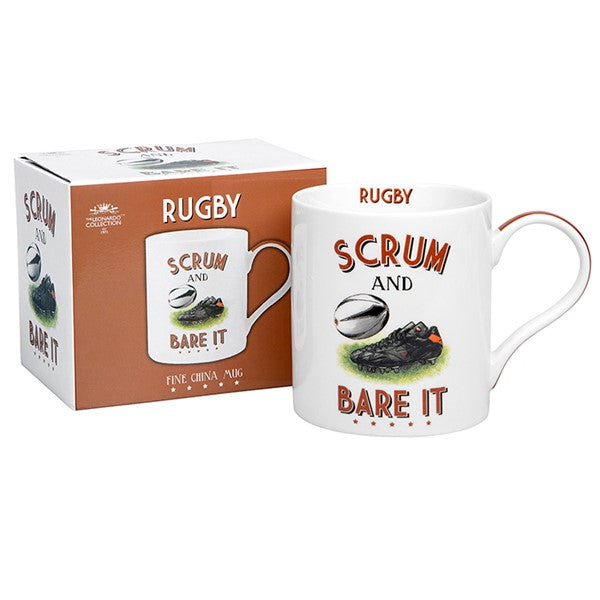 Scrum And Bear It Cheeky Sport Mug Rugby