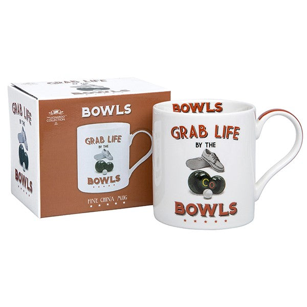 Grab Life By The Bowls Cheeky Sport Mug Bowls
