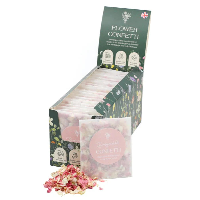 Pink Biodegradable Petal Confetti Sachet