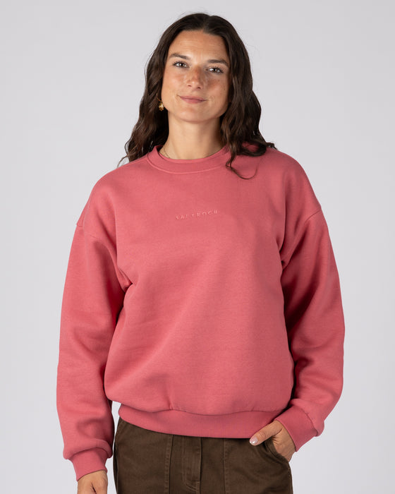 Saltrock Women's Perfect Set Womens Oversized Sweatshirt in Pink