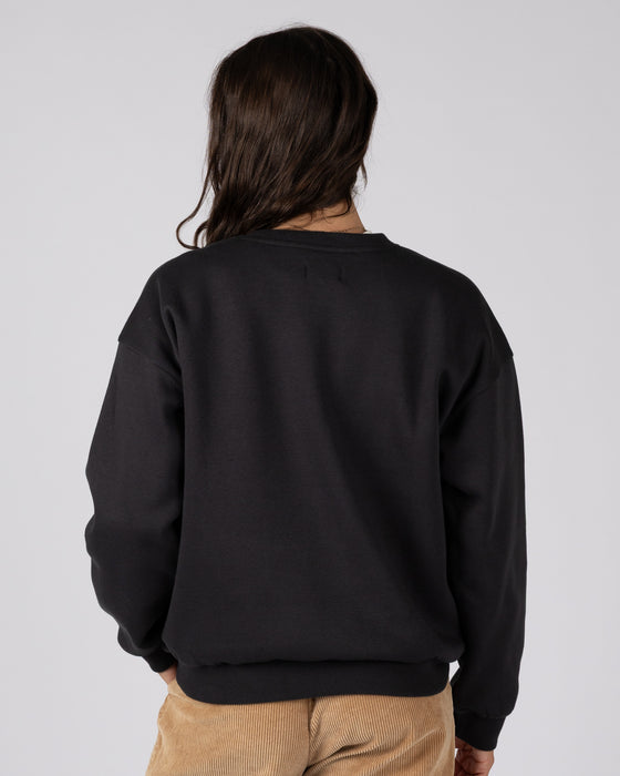 Saltrock Women's Perfect Set Womens Oversized Sweatshirt In Black