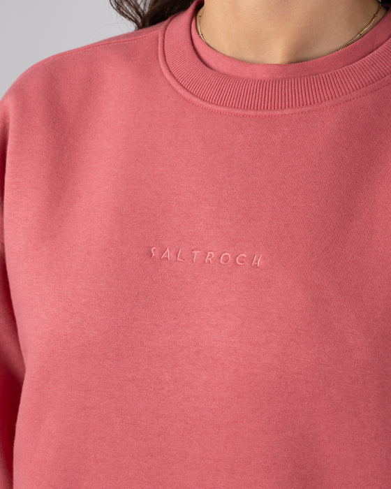 Saltrock Women's Perfect Set Womens Oversized Sweatshirt in Pink