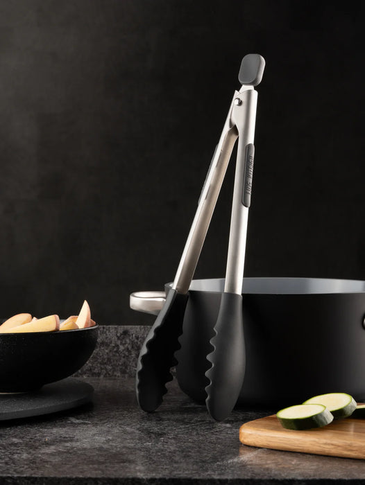 Luxe Stainless Steel 34cm Tongs