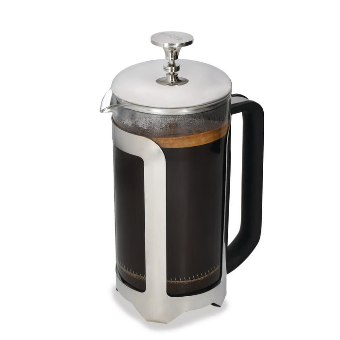 Cafetière Roma Cafetiere, 6-Cup, Stainless Steel Finish