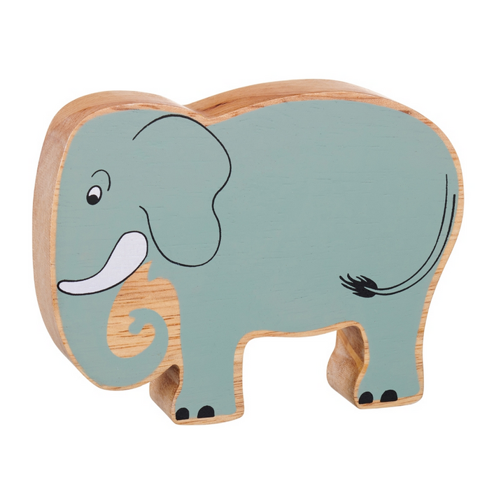 Lanka Kade Wooden Animal Grey Elephant