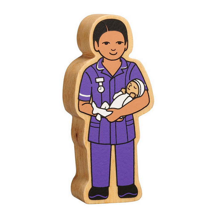 Lanka Kade Wooden Purple Midwife