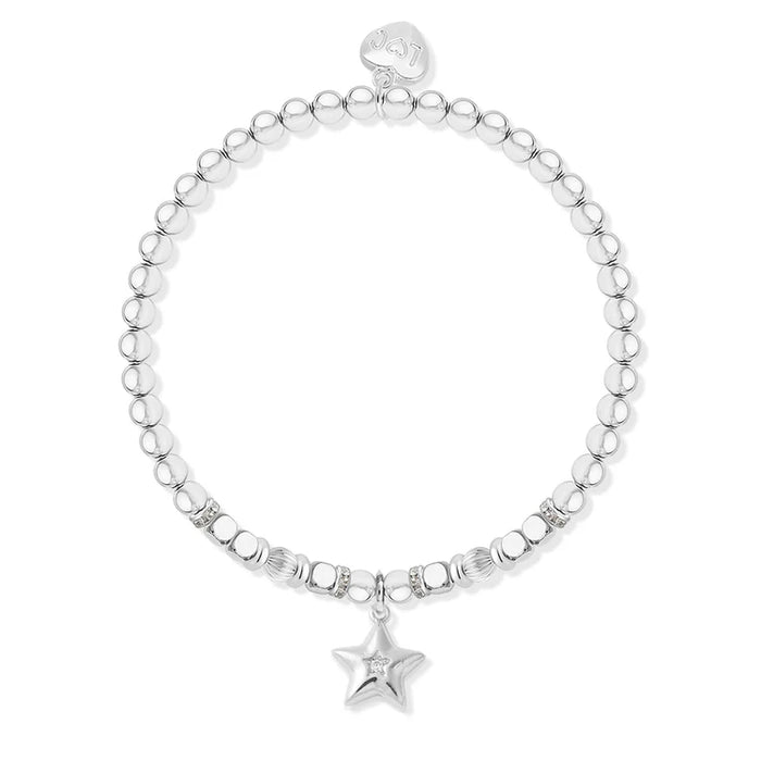 Life Charms Fabulous Auntie Sparkly Bracelet In Christmas Sleeve