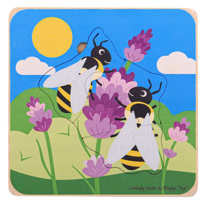 Bigjigs Toys Honeybee Wooden Puzzle