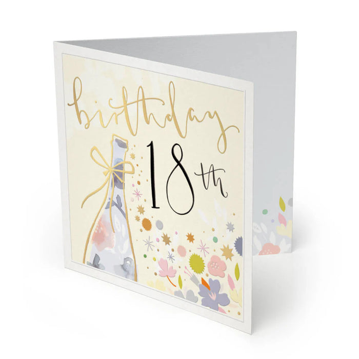 Whistlefish 18th Luxury Birthday Card