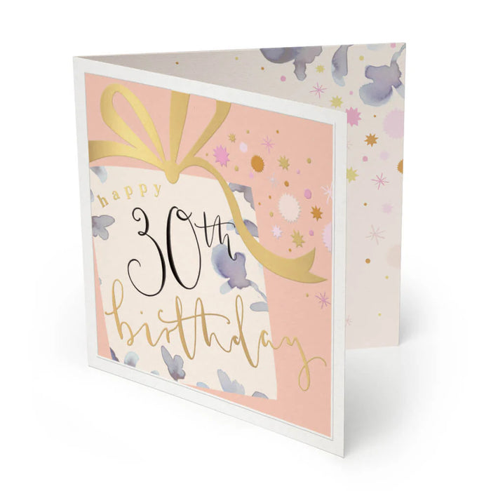 Whistlefish 30th Luxury Birthday Card