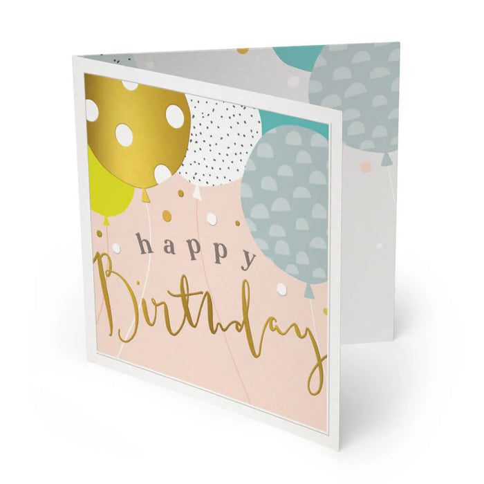 Whistlefish Birthday Balloons Luxury Birthday Card