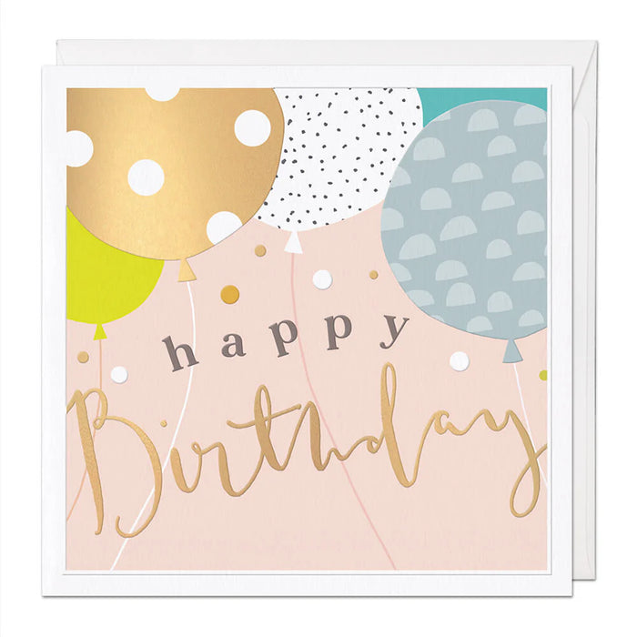 Whistlefish Birthday Balloons Luxury Birthday Card