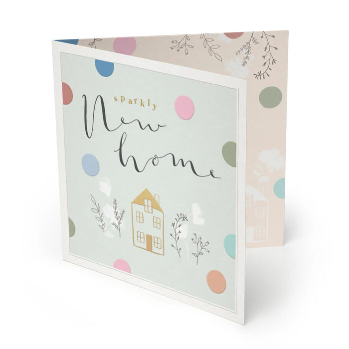 Whistlefish Sparkly New Home Luxury Greeting Card