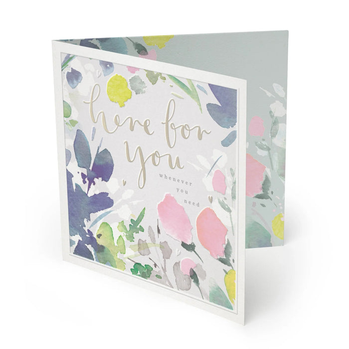 Whistlefish Here For You Luxury Sympathy Card