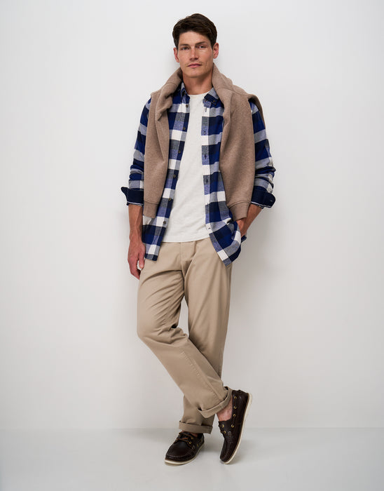 Crew Clothing Men's Flannel Check Classic Fit In Bellprisnv