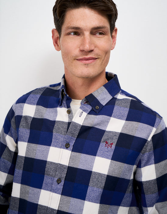 Crew Clothing Men's Flannel Check Classic Fit In Bellprisnv