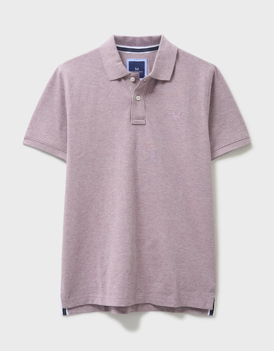 Crew Clothing Mens Classic Pique Polo In Twilight