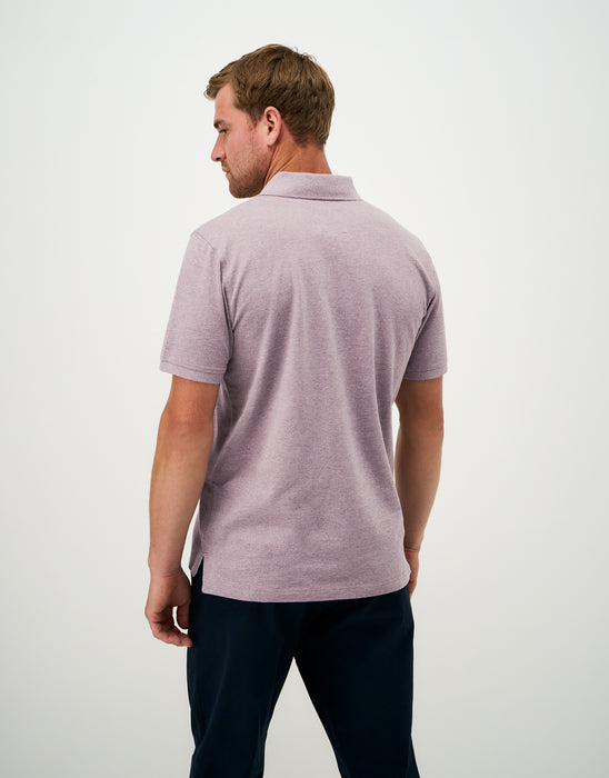 Crew Clothing Mens Classic Pique Polo In Twilight